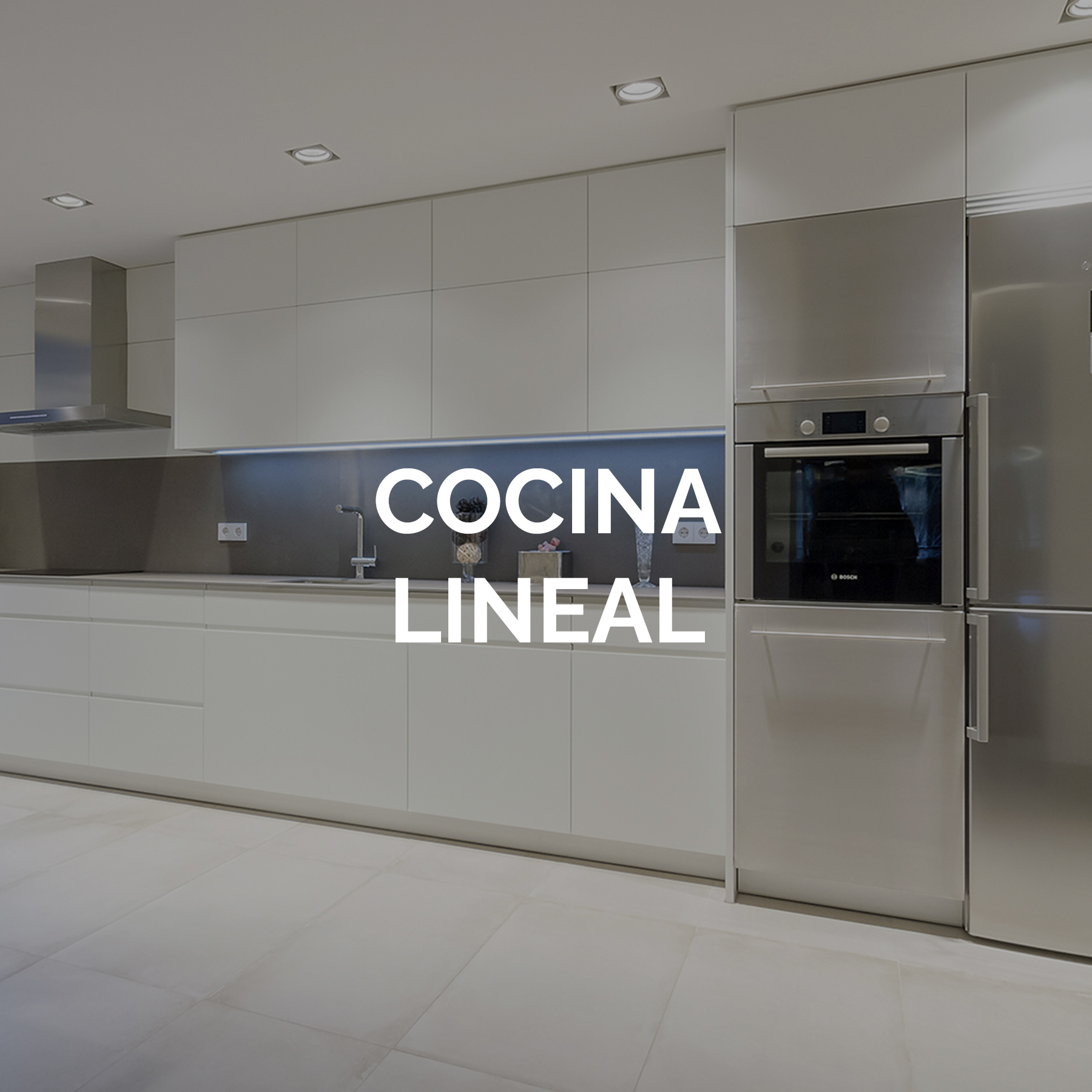 Cocinas Lineales