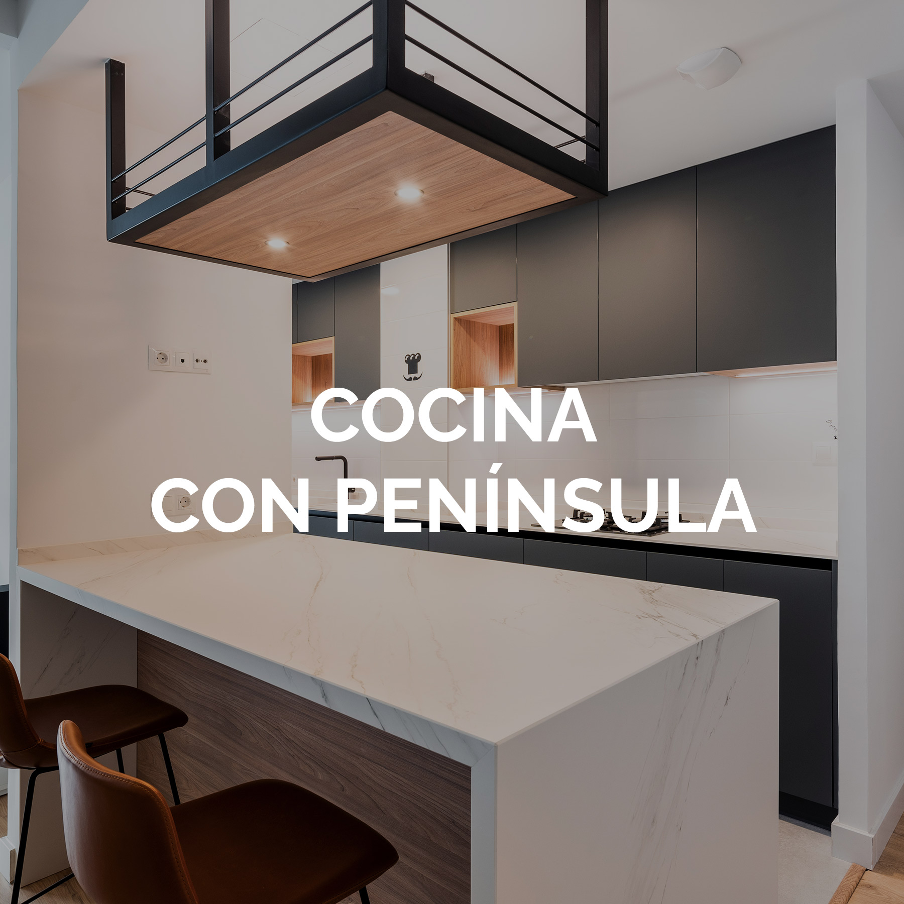 Cocinas con Península