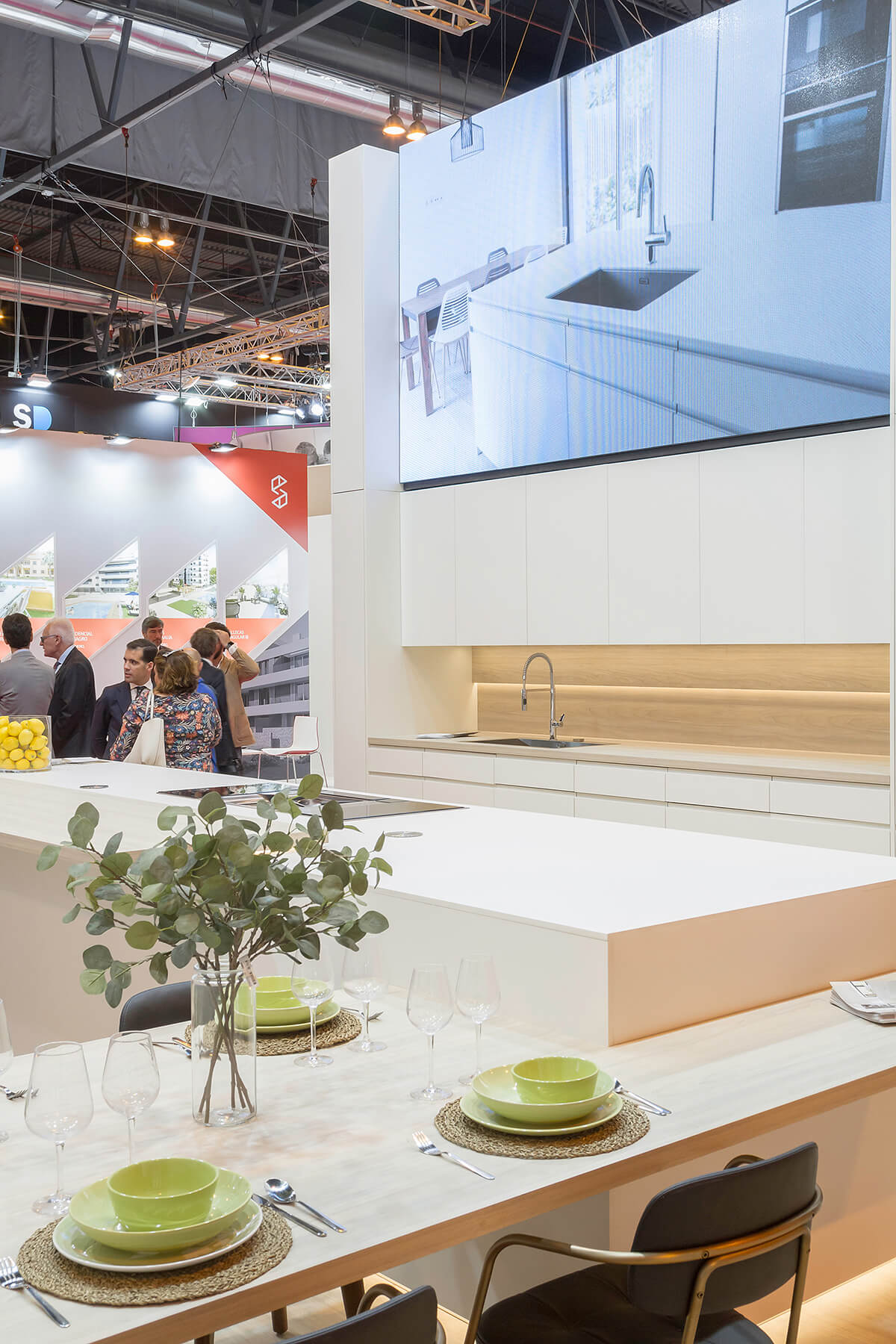 Cocina con Isla Stand SIMA 2019