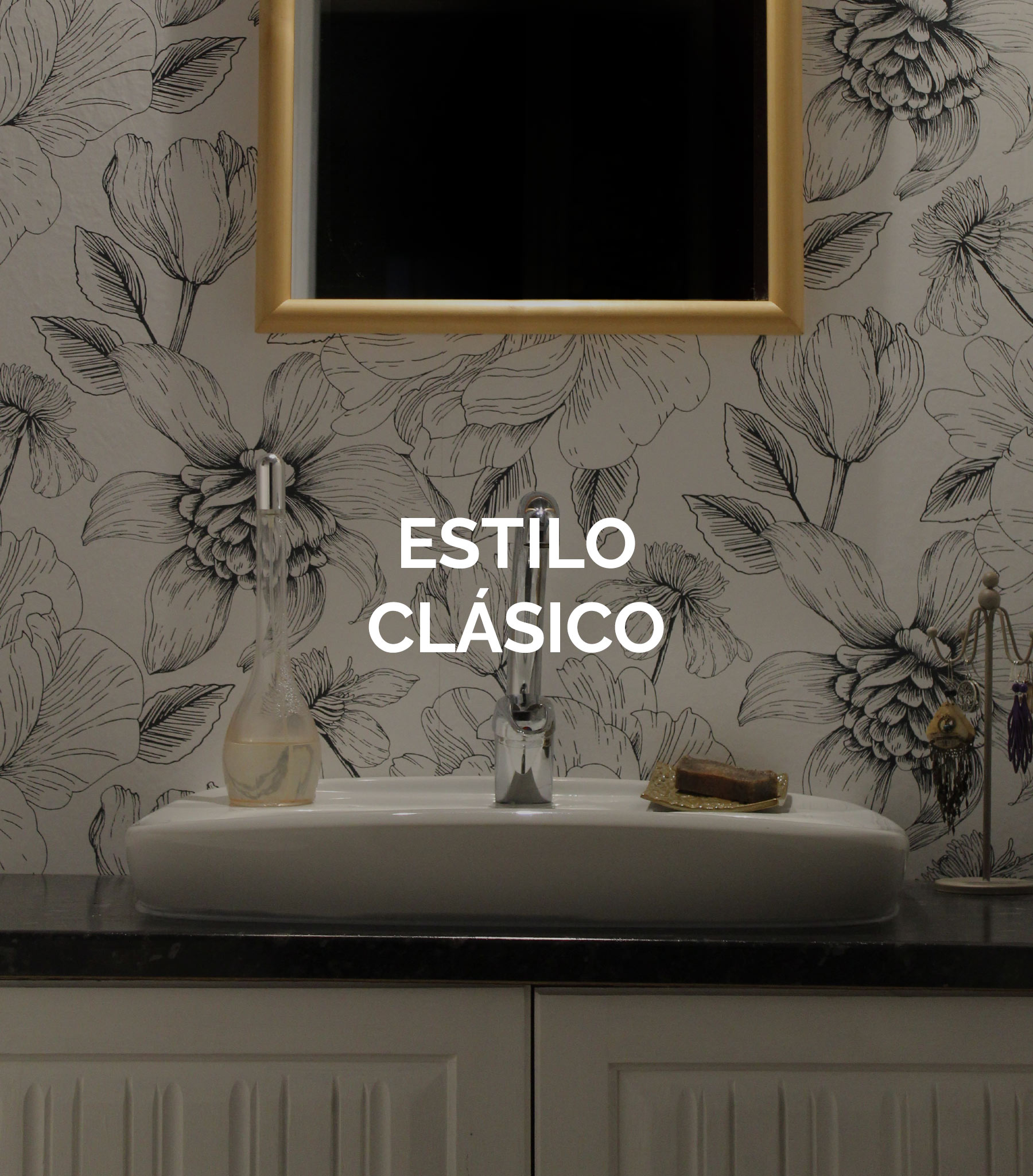 Decoración baño clásico