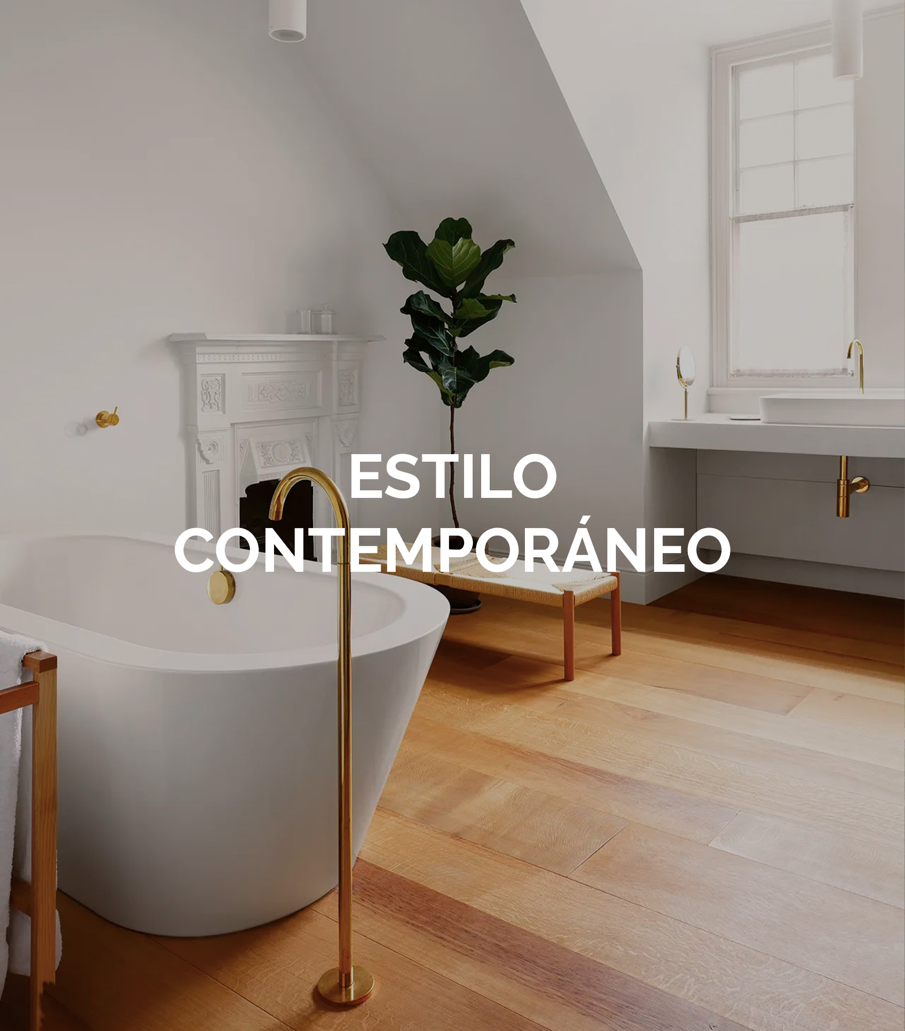 Decoración baño contemporáneo