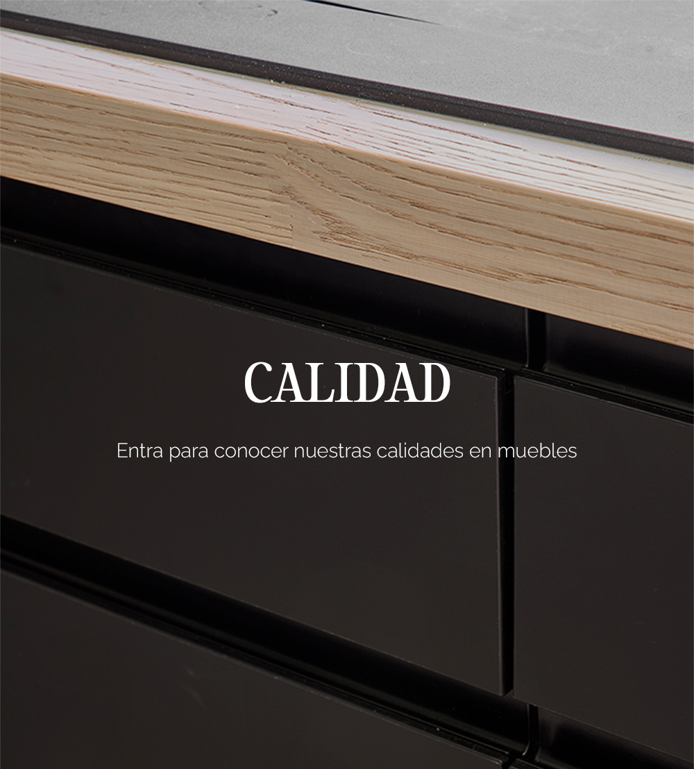 calidad en la fabricación de muebles. Mobiliario de cocinas de lujo, calidad cocina