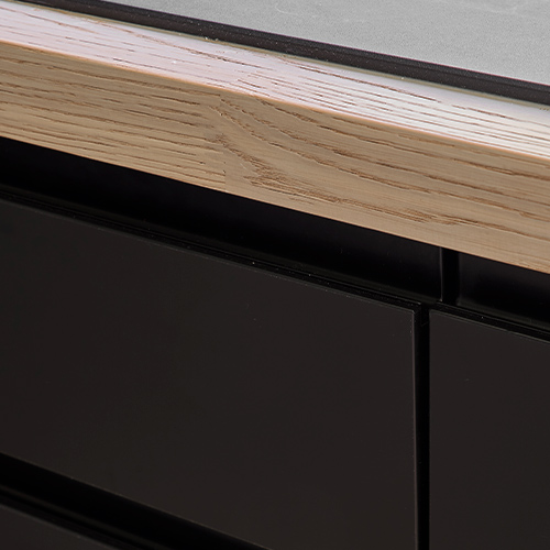 detalle de calidad de una cocina