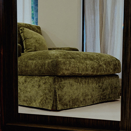 Sofá verde coeco mobiliario de hogar pedir cita