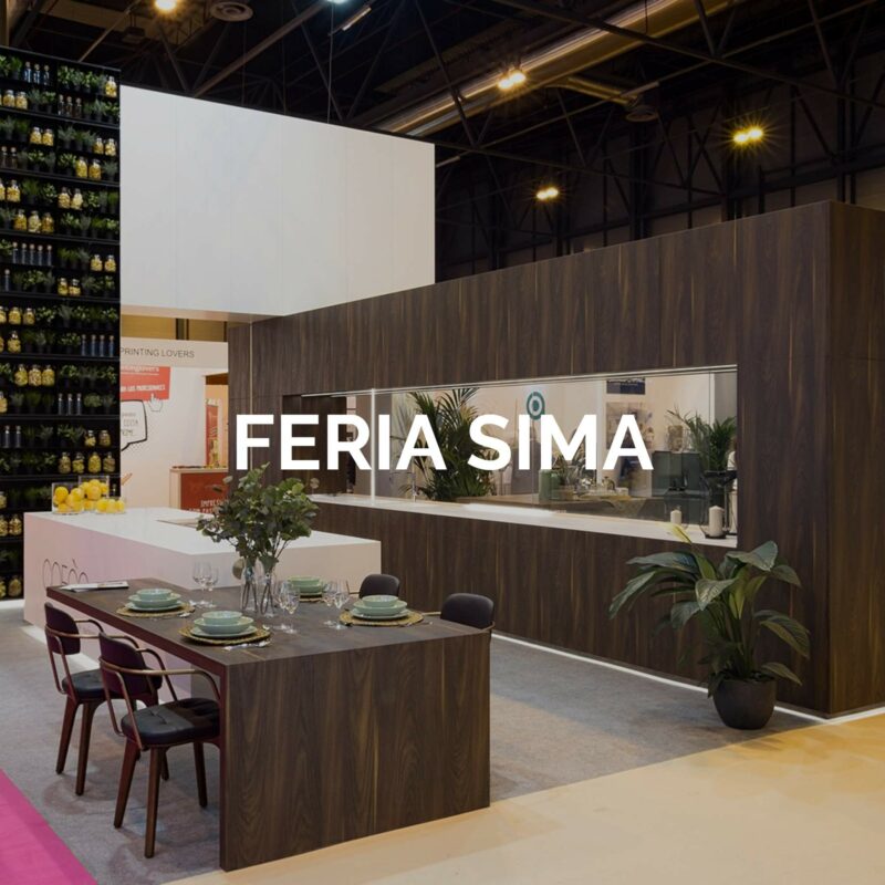 Cocina con isla Feria SIMA 17, 18 y 19