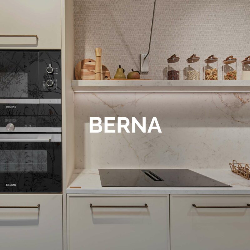 Berna Cocina en L blanca