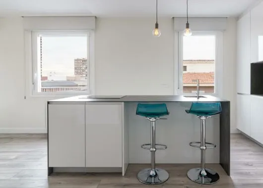 Resultado final de una obra de reforma de cocina