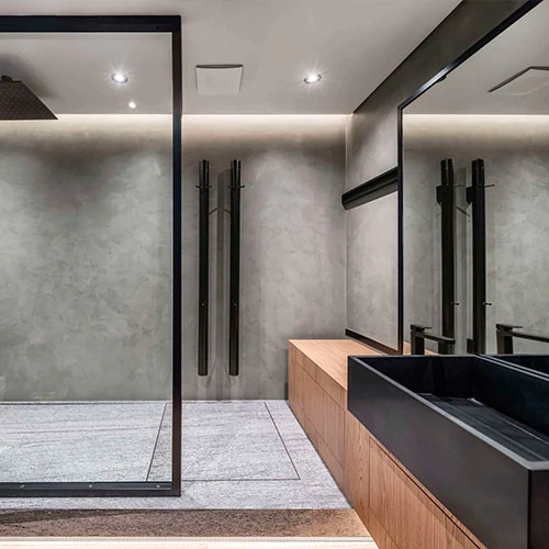 Renderizado de un cuarto de baño