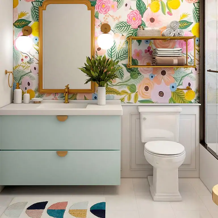 cuarto de baño mediano Cuartos de baño medianos