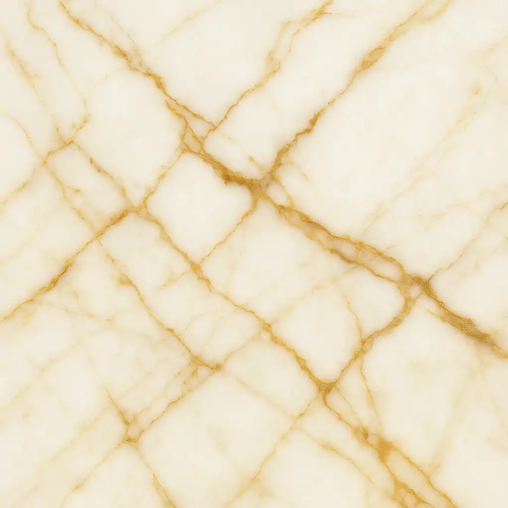 Veteado de mármol natural en tonos beige y dorado para Baños minimalistas