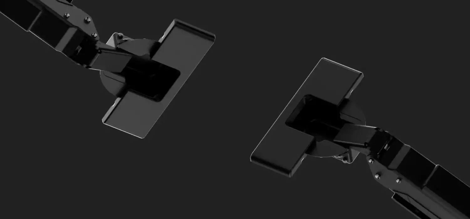 Bisagras GRASS Tiomos con apertura de hasta 120 grados